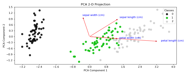 PCA 2D Projection