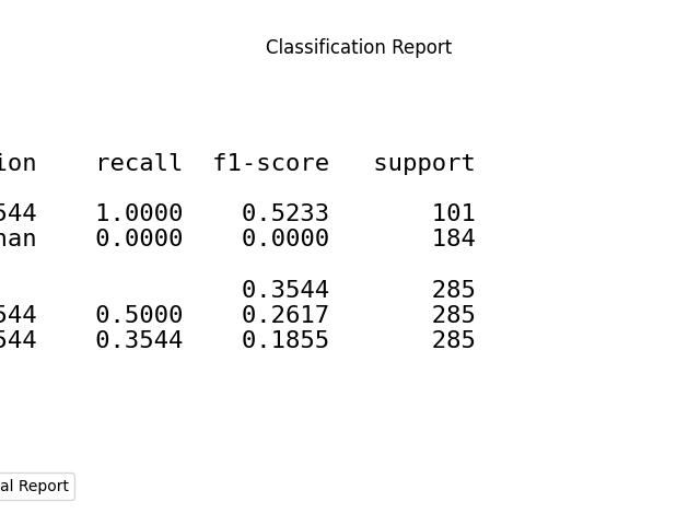 Classification Report